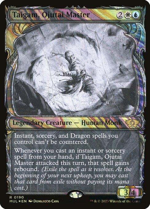 [Foil] MUL 190 Taigam, Ojutai Master (0190 - Halo Foil) R