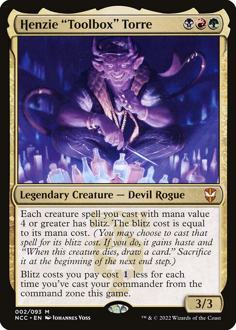 [Foil] NCC 002 Henzie "Toolbox" Torre M