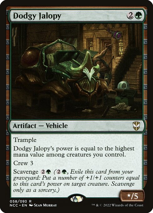 NCC 058 Dodgy Jalopy R