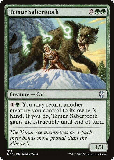 NCC 315 Temur Sabertooth U