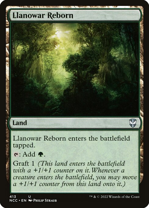 NCC 413 Llanowar Reborn U