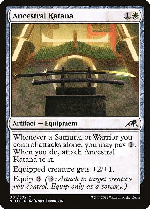 NEO 001 Ancestral Katana C