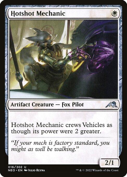 [Foil] NEO 016 Hotshot Mechanic U