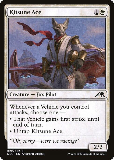 [Foil] NEO 022 Kitsune Ace C