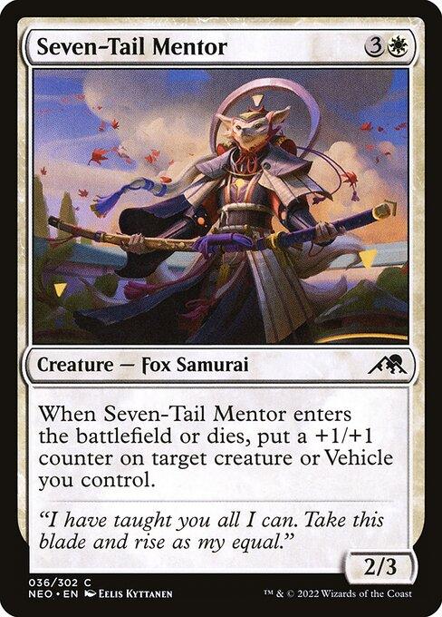 [Foil] NEO 036 Seven-Tail Mentor C
