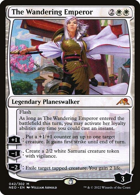 [Foil] NEO 042 The Wandering Emperor M