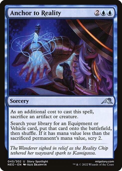 [Foil] NEO 045 Anchor to Reality U