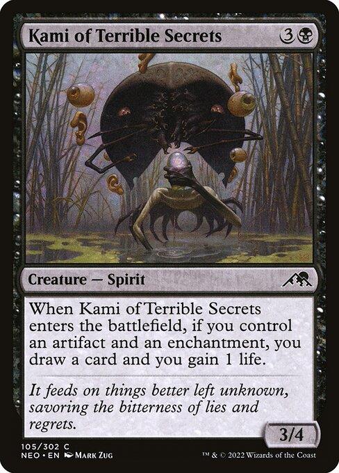 [Foil] NEO 105 Kami of Terrible Secrets C