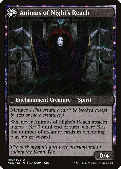 [Foil] NEO 109 The Long Reach of Night U