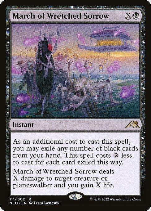 [Foil] NEO 111 March of Wretched Sorrow R