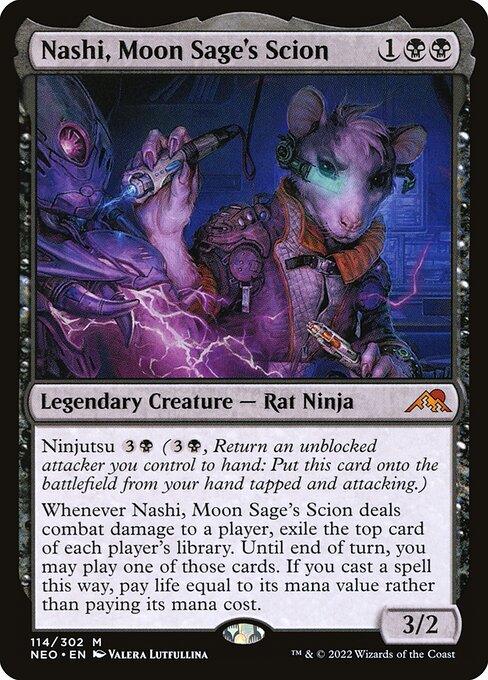 [Foil] NEO 114 Nashi, Moon Sage's Scion M