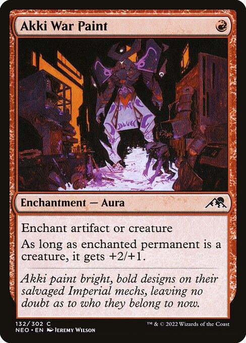 NEO 132 Akki War Paint C