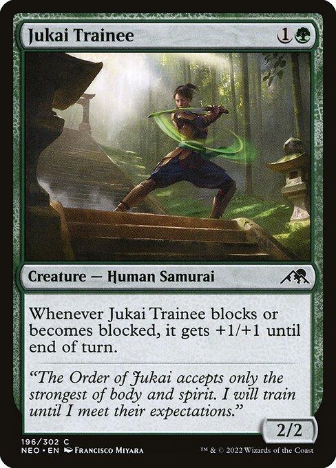 [Foil] NEO 196 Jukai Trainee C