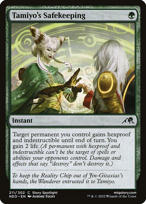 [Foil] NEO 211 Tamiyo's Safekeeping C