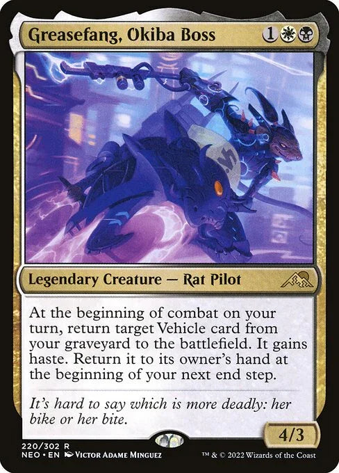 [Foil] NEO 220 Greasefang, Okiba Boss R