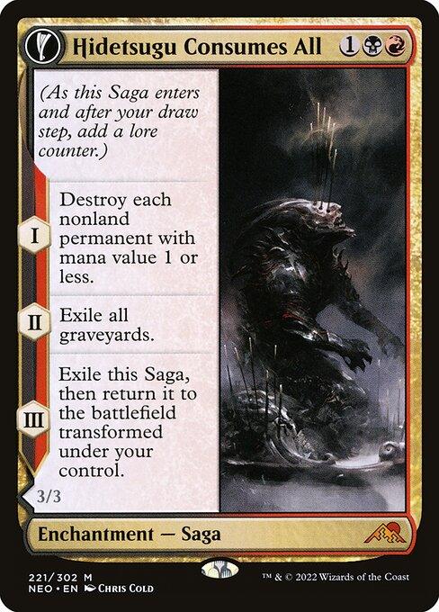 [Foil] NEO 221 Hidetsugu Consumes All M