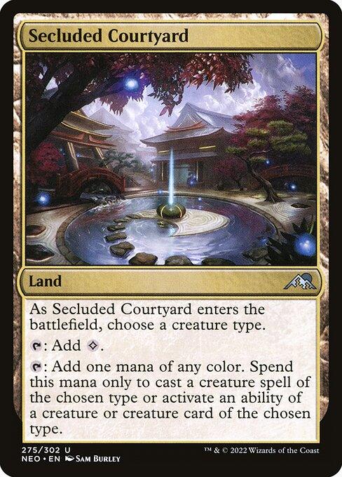 [Foil] NEO 275 Secluded Courtyard U