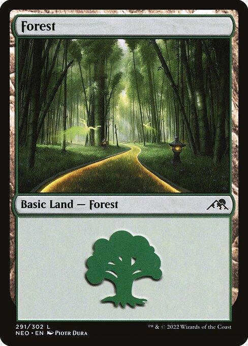 [Foil] NEO 291 Forest (291) L