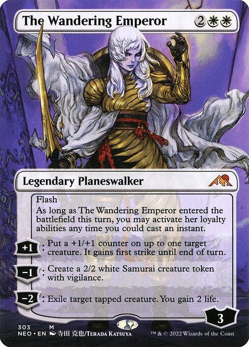 [Foil] NEO 303 The Wandering Emperor (Borderless) M