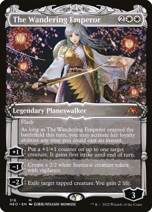 [Foil] NEO 316 The Wandering Emperor (Showcase) M