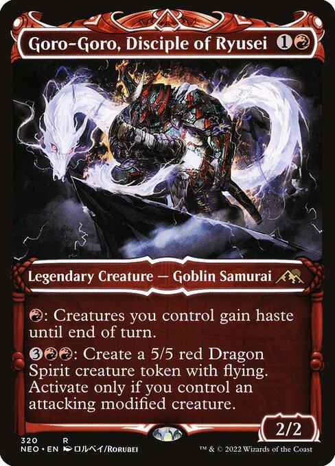 [Foil] NEO 320 Goro-Goro, Disciple of Ryusei (Showcase) R