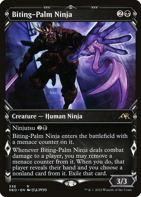 [Foil] NEO 338 Biting-Palm Ninja (Showcase) R