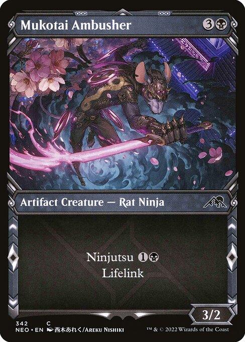 [Foil] NEO 342 Mukotai Ambusher (Showcase) C