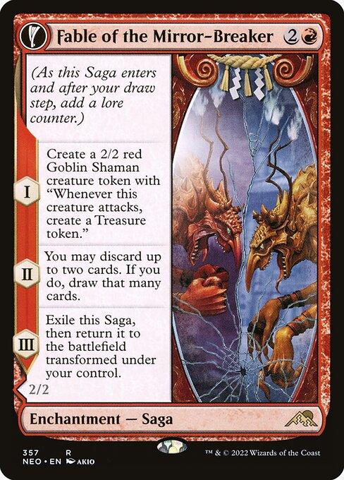 [Foil] NEO 357 Fable of the Mirror-Breaker (Showcase - 357) R
