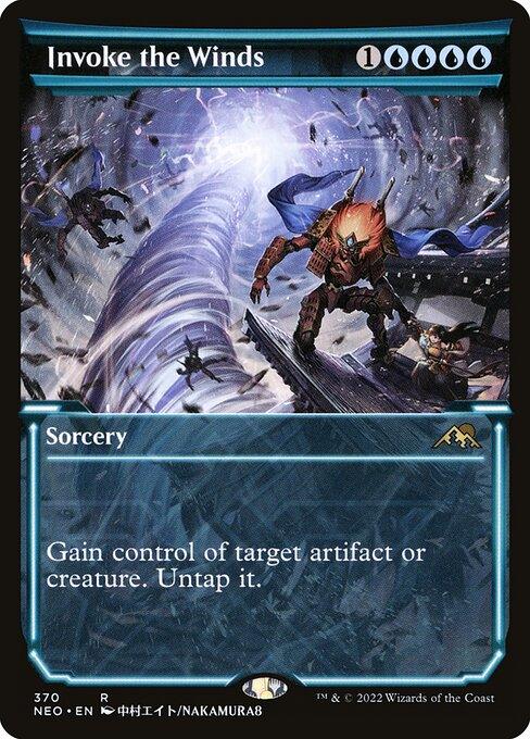 [Foil] NEO 370 Invoke the Winds (Showcase) R