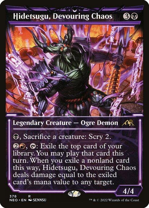 [Foil] NEO 378 Hidetsugu, Devouring Chaos (Showcase - 378) R