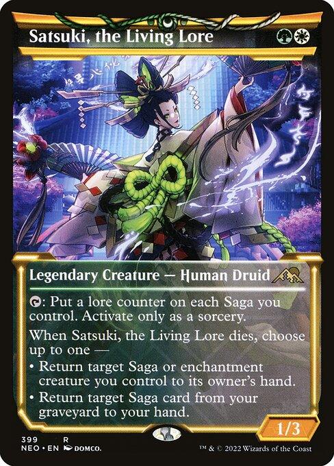 NEO 399 Satsuki, the Living Lore (Showcase) R
