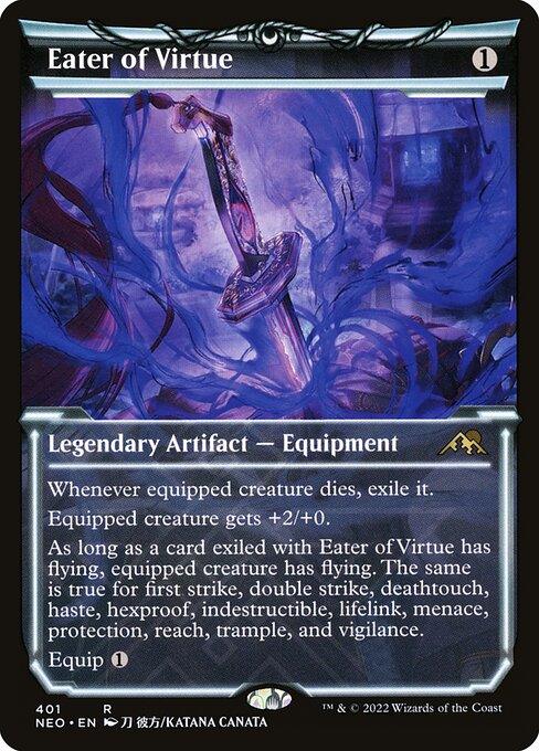 [Foil] NEO 401 Eater of Virtue (Showcase) R