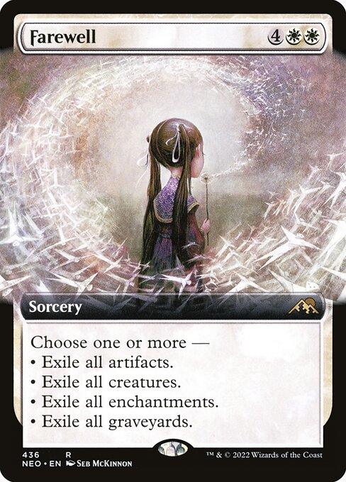 [Foil] NEO 436 Farewell (Extended Art) R
