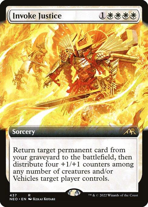 NEO 437 Invoke Justice (Extended Art) R