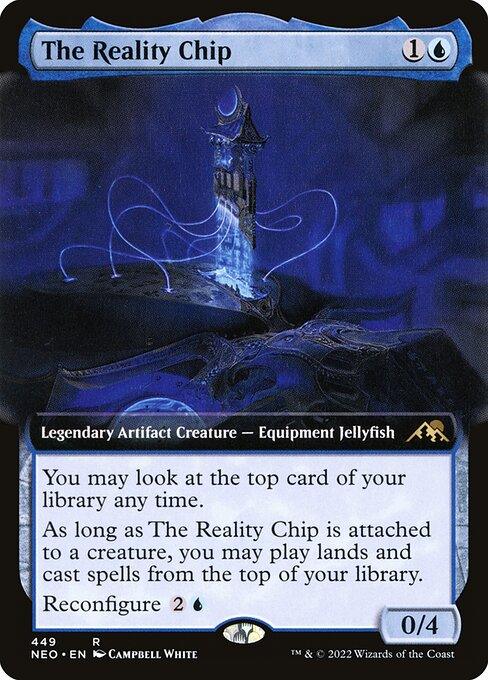[Foil] NEO 449 The Reality Chip (Extended Art) R