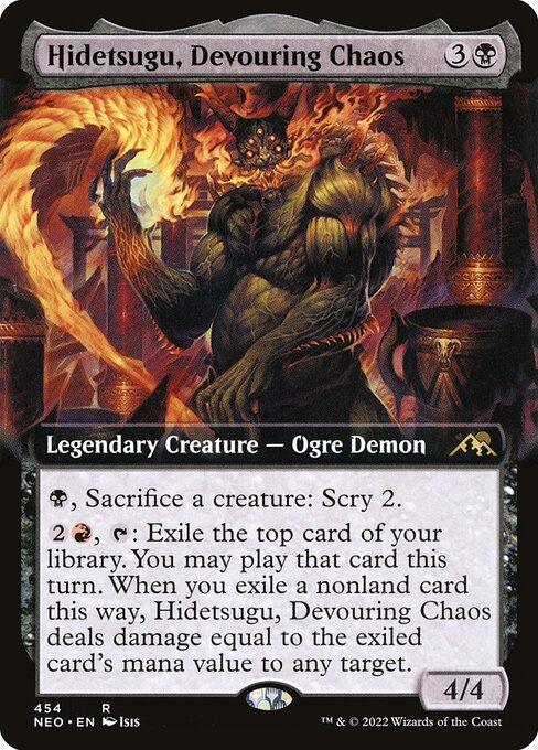 NEO 454 Hidetsugu, Devouring Chaos (Extended Art) R