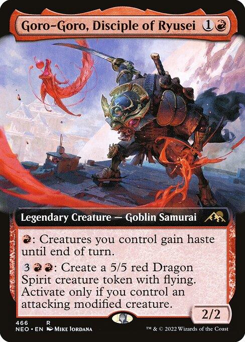 NEO 466 Goro-Goro, Disciple of Ryusei (Extended Art) R