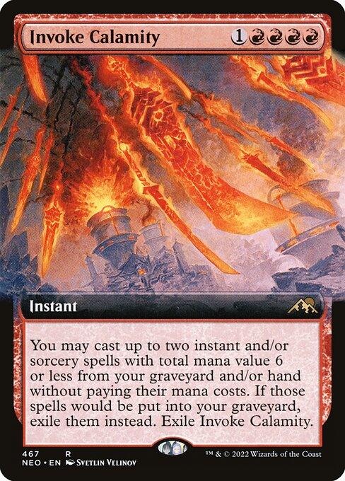 NEO 467 Invoke Calamity (Extended Art) R