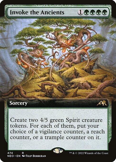 NEO 474 Invoke the Ancients (Extended Art) R