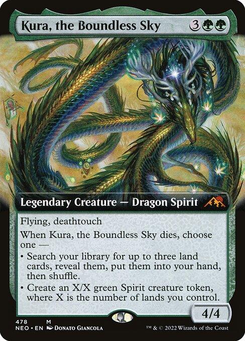 NEO 478 Kura, the Boundless Sky (Extended Art) M