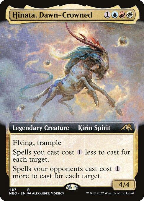NEO 487 Hinata, Dawn-Crowned (Extended Art) R