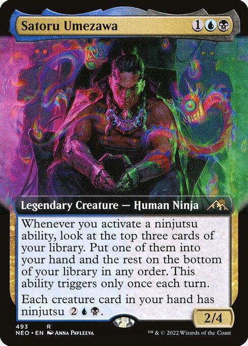 NEO 493 Satoru Umezawa (Extended Art) R