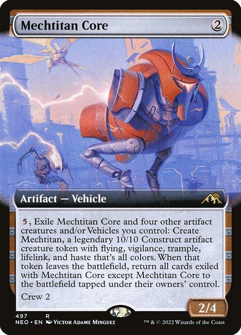 [Foil] NEO 497 Mechtitan Core (Extended Art) R