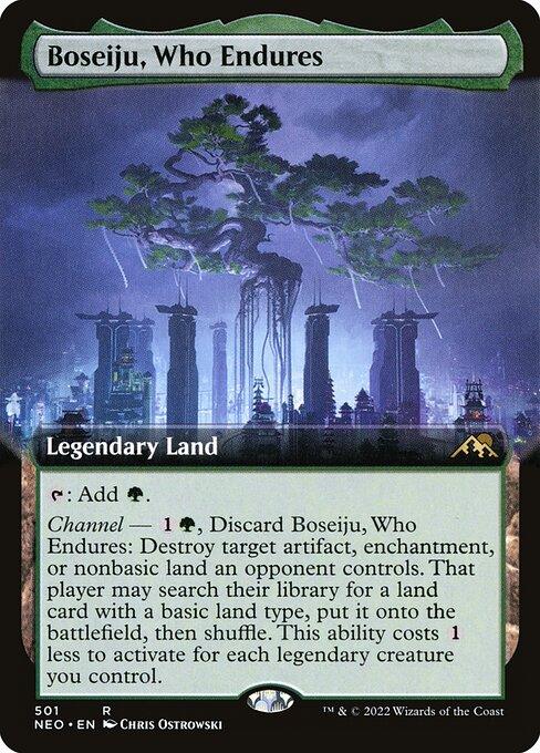 NEO 501 Boseiju, Who Endures (Extended Art) R
