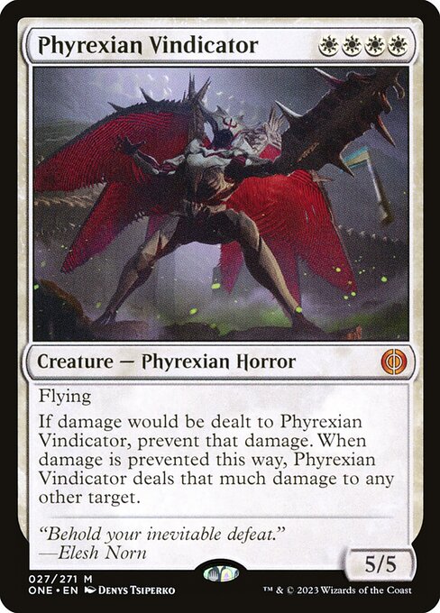 ONE 027 Phyrexian Vindicator M