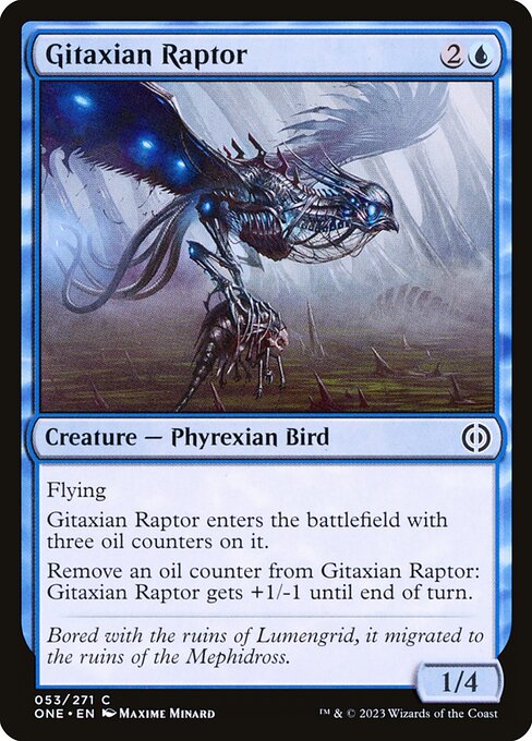 [Foil] ONE 053 Gitaxian Raptor C