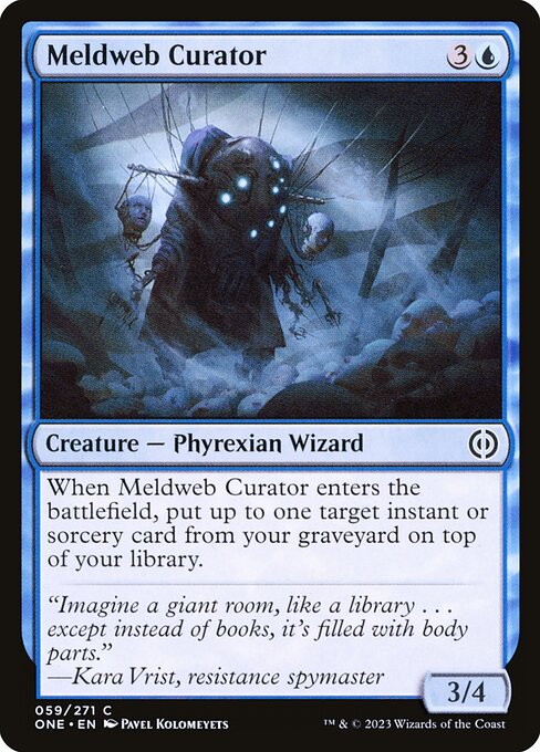 [Foil] ONE 059 Meldweb Curator C