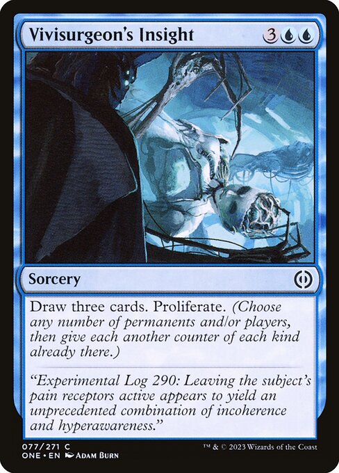[Foil] ONE 077 Vivisurgeon's Insight C