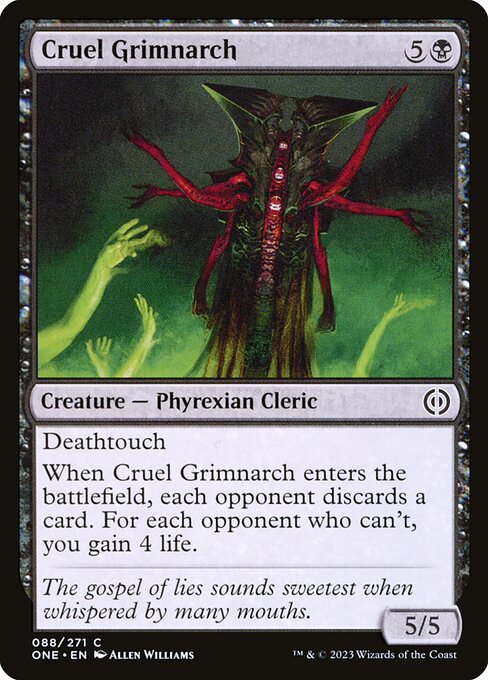 [Foil] ONE 088 Cruel Grimnarch C