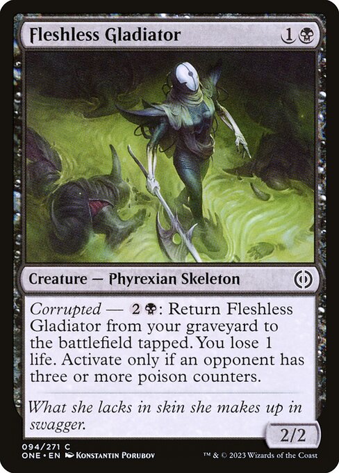[Foil] ONE 094 Fleshless Gladiator C